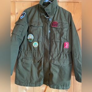 Medium jacket with decals